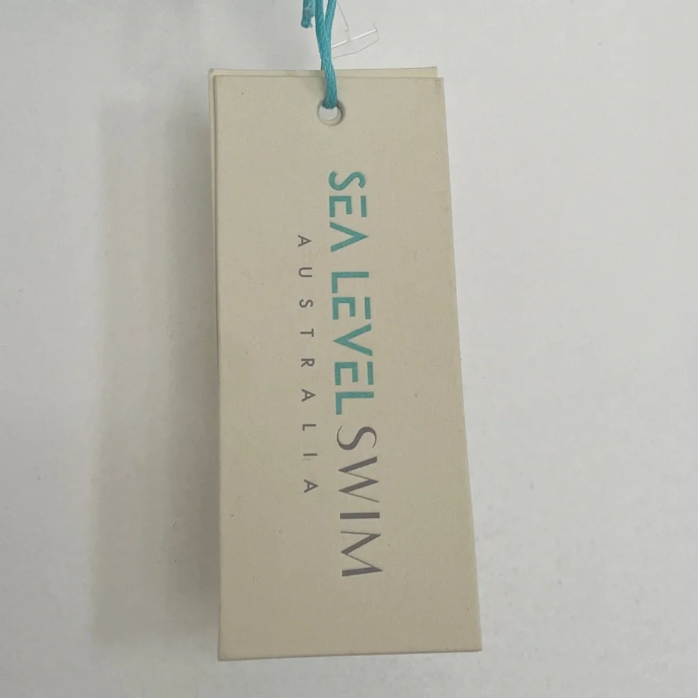 Sea Level Australia Positano Stripe Underwire DD/E Cup Bikini Top Size 4 - Picture 6 of 7